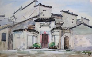 悠记天童寺，及夜阑中的漫步II董衿希